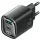USAMS XC Series CC229 30W GaN hálózati töltő USB-C/USB-A gyorstöltés - fekete