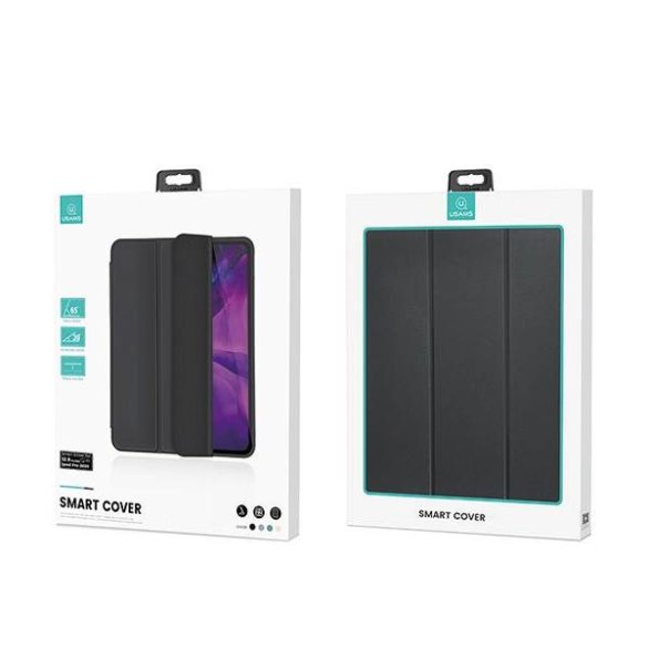 USAMS Case Winto iPad Pro 11" 2020 fekete Smart Cover tok