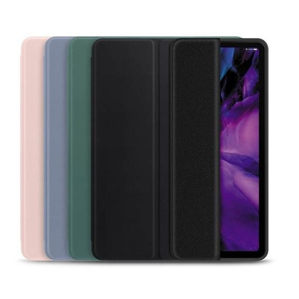 USAMS Case Winto iPad Pro 11" 2020 sötétzöld Smart Cover tok