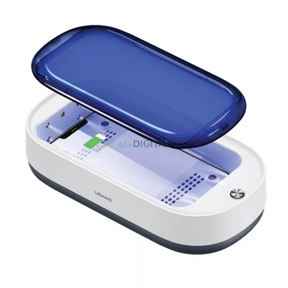 USAMS UV-C sterilizáló, indukciós töltővel, 15 W, fehér ZB151XDH01 (US-ZB151)