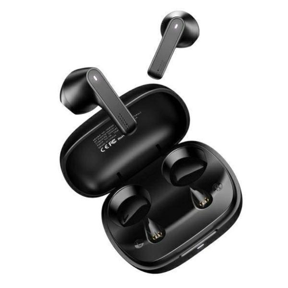 USAMS Bluetooth fülhallgató 5.0 TWS SM sorozat vezeték nélküli fekete BHUSM02 (US-SM001)