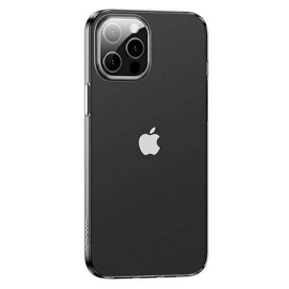 USAMS Tok Primary iPhone 12 Pro Max 6,7" átlátszó zöld tok