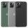 USAMS Tok Gentle iPhone 12 mini 5,4" zöld/átlátszó zöld tok