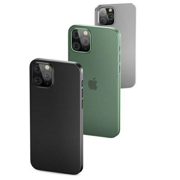 USAMS Tok Gentle iPhone 12 mini 5,4" zöld/átlátszó zöld tok