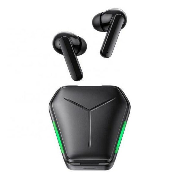 USAMS Bluetooth fülhallgató 5.0 TWS JY sorozat Gaming fülhallgató vezeték nélküli fekete BHUJY01