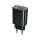 USAMS hálózati töltő 1xUSB-C + 1xUSB T35 20 W (csak a fej) PD 3.0 + QC 3.0 gyorstöltés, fekete CC121TC02 (US-CC121)
