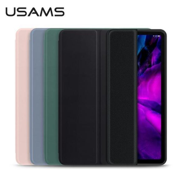 USAMS Winto könyvtok iPad Air 4 - fekete