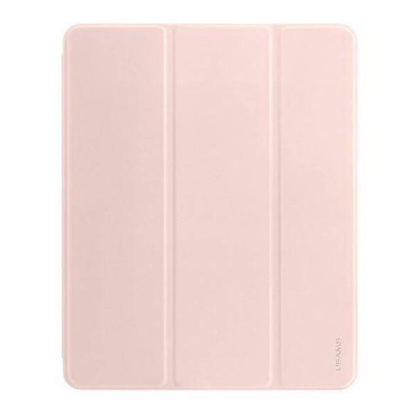USAMS Case Winto iPad Air 10.9" 2020 rózsaszín Smart Cover tok