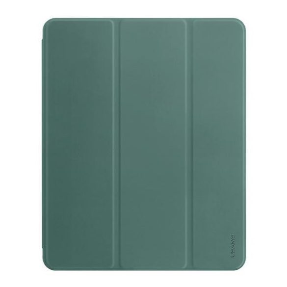 USAMS Winto könyvtok iPad Air 4 - sötétzöld