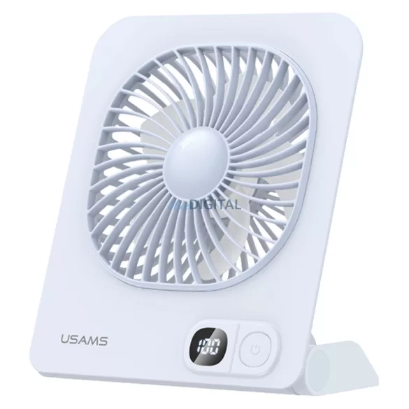 USAMS könnyű mágneses asztali ventilátor - kék