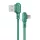 USAMS kábel U57 MicroUSB 1,2m 2A zöld SJ458USB02 (US-SJ458)