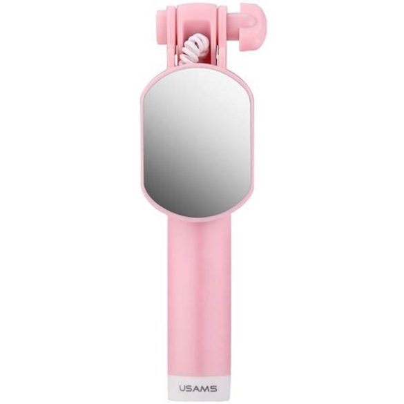 USAMS Selfie bot Mini Mirror 3,5mm rózsaszín ZB3002 (US-ZB030)