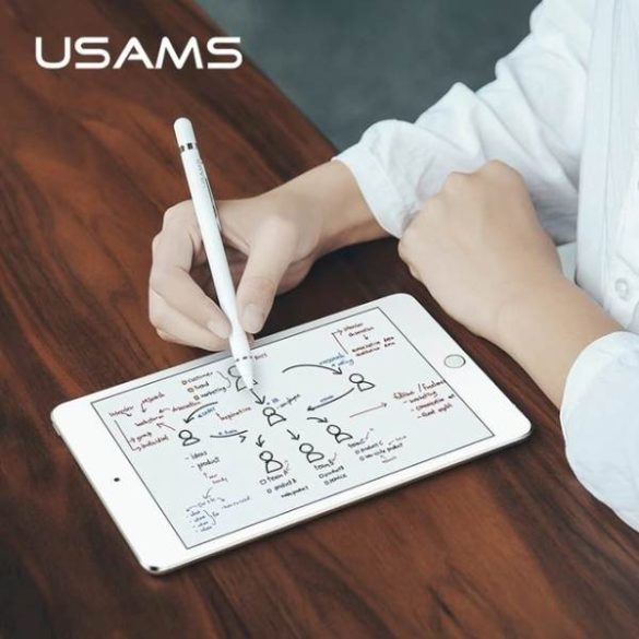 USAMS Active Stylus érintőceruza fehér (US-ZB057)