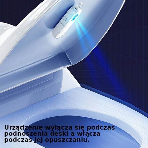 USAMS WC fertőtlenítő lámpa UV-C kézi sterilizátor fehér ZB210XDH01 (US-ZB210)