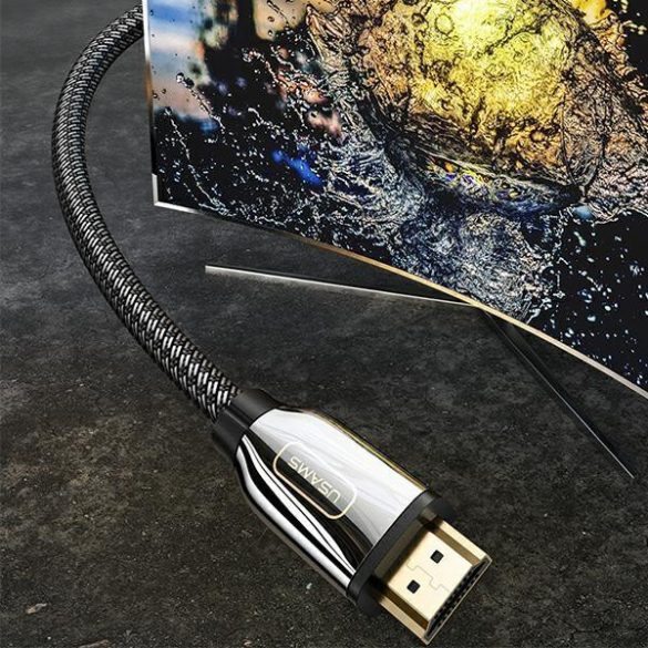 USAMS U67 HDMI - HDMI kábel 5m 8K - fekete