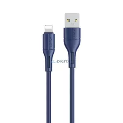   USAMS kábel U68 lightning 2A gyorstöltés 1m kék SJ500USB03 (US-SJ500)