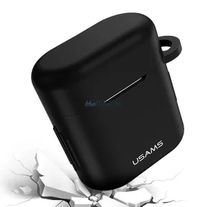 USAMS védőtok a FreeBuds 2 Pro, szilikon, fekete, BH501FBUS01 (US-BH501)