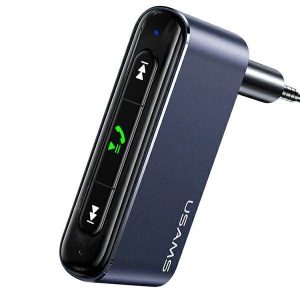 USAMS Adapter audio Bluetooth 5.0 - jack 3.5mm szürke