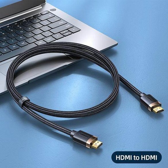 USAMS kábel HDMI - HDMI 2.0 U74 3.0m fekete 4K HD SJ529HD01 (US-SJ529)