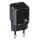 USAMS hálózati töltő 1xUSB-C T45 mini 30 W (csak a fej) PD3.0 gyors töltő fekete CC148TC01 (US-CC148)