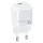USAMS hálózati töltő 1xUSB-C T45 mini 30 W (csak a fej) PD3.0 gyors töltő fehér CC148TC02 (US-CC148)