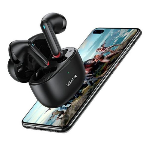 USAMS NX10 Series TWS Bluetooth 5.2 vezeték nélküli fülhallgató - fehér