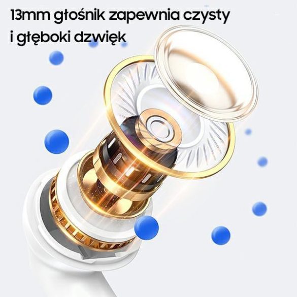 USAMS NX10 Series TWS Bluetooth 5.2 vezeték nélküli fülhallgató - rózsaszín