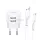 USAMS Hálózati Power Delivery 2xUSB T20 2,1 A USB-C fehér round Fast Charging XTXLOGT18TC05