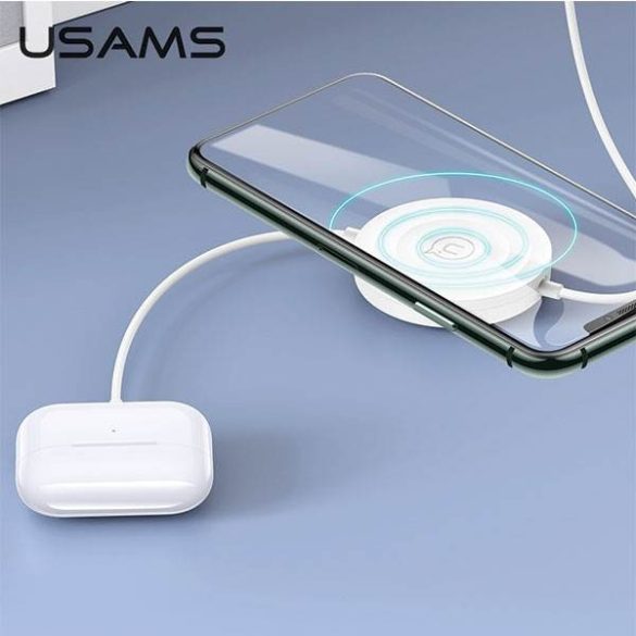 USAMS indukciós töltő US-CC096 10W z kablem lightning fekete CC96WH01