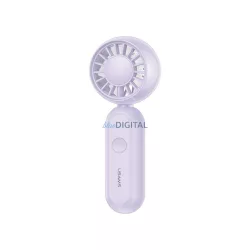 USAMS Folding ZB365 1200mAh Handheld Fan lila