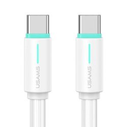 USAMS SJ734 YU Series Type-C - Type-C kábel 1m 60W - fehér