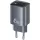 USAMS CC290 T66 45W GaN hálózati töltő 1xUSB-A 1xUSB-C - acélszürke
