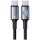 USAMS SJ751 Type-C - Type-C kábel 240W 1.2m - fekete USAMS SJ751 Type-C - Type-C kábel 240W 1.2m - fekete