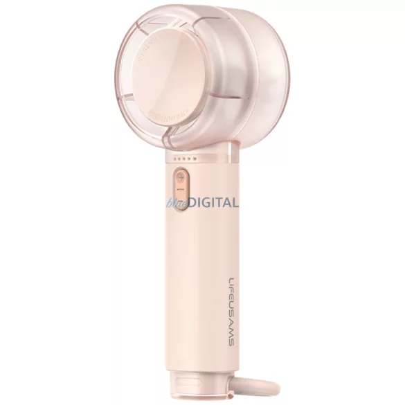 USAMS LiFE LU01 rózsaszín kézi ventilátor