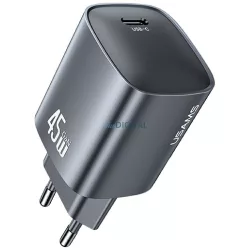   USAMS T66 45 W-os GaN gyors töltő hálózati töltő, patinás