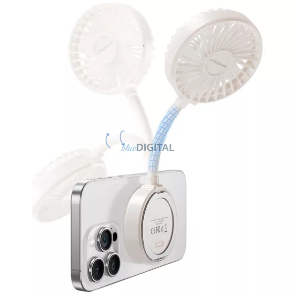 USAMS LiFE LU02 fehér kézi ventilátor USAMS LiFE LU02 fehér