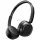 USAMS SR01 Bluetooth 5.3 aktív zajszűrésű, fülre helyezhető fejhallgató, fekete