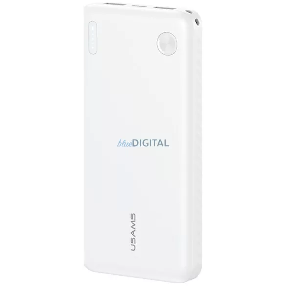 USAMS PB83 powerbank 2xUSB-A 1xUSB-C 10000mAh - fehér