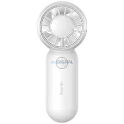   USAMS Mini Pocket ZB354 fehér kézi ventilátor USAMS Mini Pocket ZB354 fehér