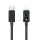 USAMS U92 kábel 30W USB-C - Lightning 1.2m - fekete