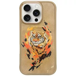   Nimmy Tygrys MagSafe-kompatibilis tok iPhone 16 Pro - világosbarna