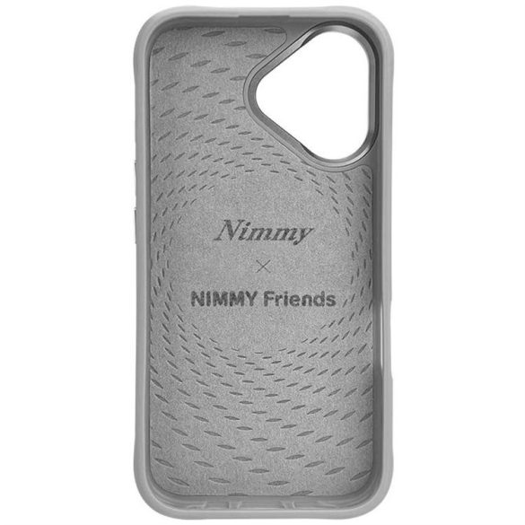 Nimmy Glasses Cool Cat MagSafe-kompatibilis tok iPhone 16 - szürke