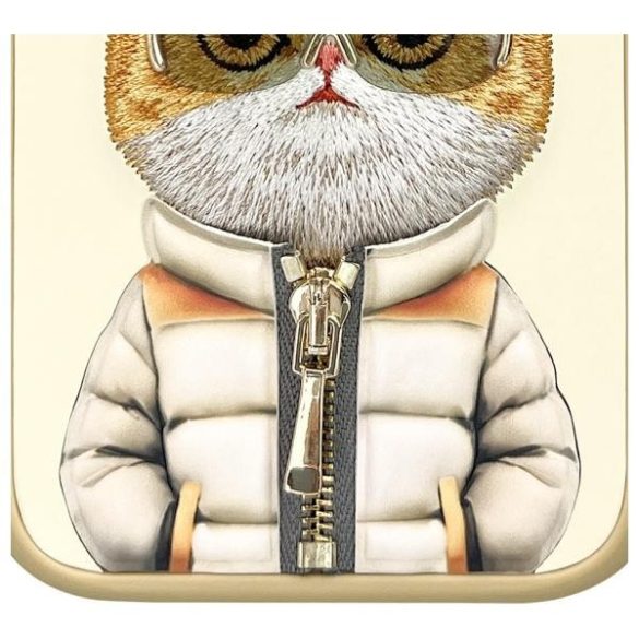 Nimmy Cool&Cute 2.0 Cat tok iPhone 15 Pro - bézs