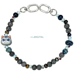   Táska-dísz, kézpánt: Nimmy New Big Eye Cute Pets 2.0, szürke