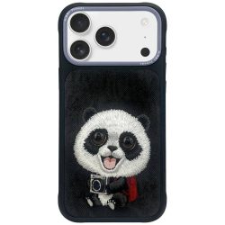 Nimmy Big Eyed Pet 2.0 Panda tok iPhone 17 - fekete