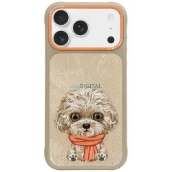Nimmy Big Eyed Pet 2.0 Dog tok iPhone 17 - bézs