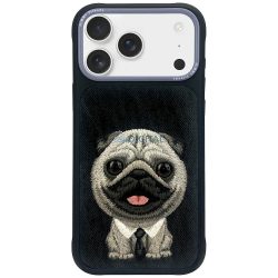 Nimmy Big Eyed Pet 2.0 Dog tok iPhone 17 - fekete