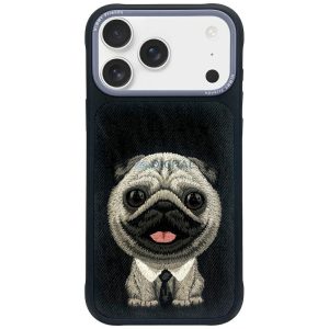 Nimmy Big Eyed Pet 2.0 Dog tok iPhone 17 - fekete