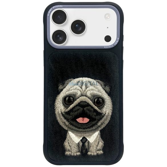 Nimmy Big Eyed Pet 2.0 Dog tok iPhone 17 - fekete