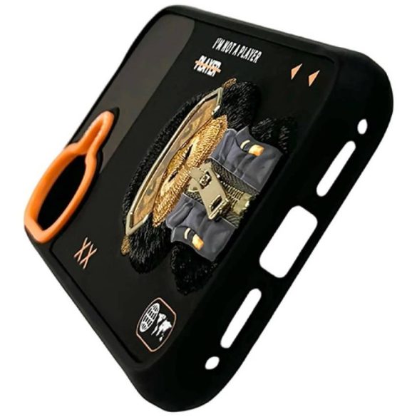 Nimmy Cool&Cute 2.0 Gorilla tok iPhone 17-hez fekete